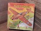 Vintage Comet Curtiss P-40 D Tiger Shark Gas Engine Model Airplane W box - Parts