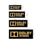 Home Cinema Home Theatre Signs Gold Mirror 3d Cinema Room Wall Sign Home Decor