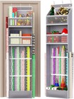 Over Door Wrapping Paper Organizer Hanging     Christmas Gift Wrap Storage For    
