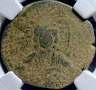 Jesus Christ Ancient Byzantine Empire Coin 1020ad-1028ad Follis Genuine Ngc