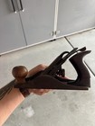 Vintage Bench Plane  Steel 2in Blade  Metal   Wood  Black brown  9 In