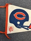 Vintage Early 1970   s Chicago Bears Felt Football Pennant 30   
