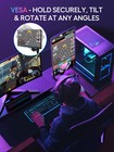 Uxbox T118 - 18 Large Portable Gaming Monitor 4k Display For Starfield Xbox Used