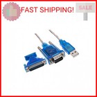 Axgear New Usb 2 0 To Rs232 Com Port 9 Pin Serial Db25 Db9 Adapter Cable Convert