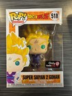 Funko Pop  Animation  Dragon Ball Z - Super Saiyan 2 Gohan  gamestop  damaged Bo
