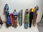 Lot Of 7 New And Used Us belgium Brewery Craft Draft Beer Tap Handles  Lot  9