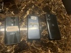 As-is Lot Of 3 Various Motorola Moto Samsung S7   10e  