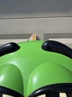 Vintage M m Green Candy Character 38    Large Store Rolling Display Advertisement