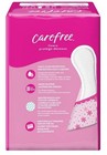 Carefree Panty Liners For Women  Regular  Wrapped  Unscented  54ct