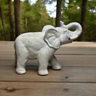 Standing Elephant Statue Concrete Elephant Animal Sculpture Home Decoration