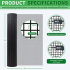 Pvc Hardware Cloth 1 2 In X 1 2 In Vinyl Coated Welded Mesh Chicken Wire Fence