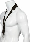 Movo Ms-20j Neoprene Instrument Strap For Saxophones Clarinets Medium black