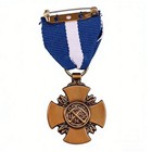 Vintage Soviet Russian Order Of The Red Star Medal Replica   Copy W  Ribbon