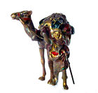 Vienna  Bronze Arabic Camel Merchant Figure Statue