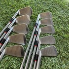 Tommy Armour Pga Iron Set 1-pw True Temper Steel Shafts Stiff Vintage Blades