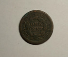 1851 Large Cent  big Penny  Copper Coin
