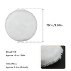 6 Piece 4 Inch Wool Buffing Pad  For Car Polishing And Waxing  Painting