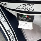 Equiline Grafton Men   s Knee Patch Black Riding Breeches It 48 Pants Nwt