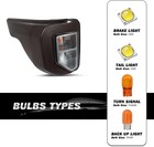 Tail Light Assembly  Direct Fit For 2020-2024 Ford Explorer   Diy-friendly Direc