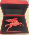 Exxon Mobil Red Pegasus  Statue Employee Award With Box