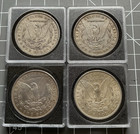  4 Coin   Lot Of Mixed Date Pre 1921 Circulated Morgan Silver Dollars  1