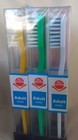Adult Hard Regular Toothbrushes  Hard Bristles  12 Pcs Multicolor