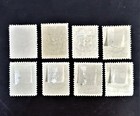 Postage Stamps 1895 Postage Due Stamps El Salvador Set 8 G vg  