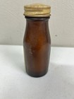 Antique Vintage Drug Pharmacy  Cascara Sagrada Glass Bottle Eli Lilly W  Content
