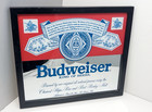 Budweiser Mirror King Of Beers Sign 15  X 13 
