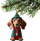 Dachshund Christmas Ornament 2023  Funny Dog Christmas Tree Ornament  Dachshund 