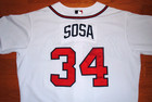 Atlanta Braves Jorge Sosa Game Used Worn Jersey  rays Yokohama Bay Stars Japan 