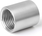 10pcs 304 Stainless Steel Cast Pipe Fitting  Coupling  1 2  X 1 2  Npt Female Th