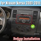 Dab  For Nissan Versa 2007-11 Apple Carplay Car Radio Android 13 Cam Gps Wifi Bt
