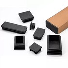 Oblong Plastic End Caps For Tubing Bungs Inserts Blanking Plugs Furniture Feet