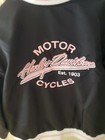 Harley Davidson Black   Pink Breast Cancer Awareness Jacket Full Zip Sz Plus 2w