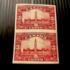   143 A Canada Pair Proof Stamps Mint N H 