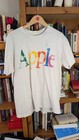 Vintage Apple Logo T Shirt 90s Usa Made Single Stitch Xl Rare Promo Spellout Tee