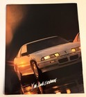 Vintage 1989 Pontiac General Motors Car Dealer Sales Brochure Catalog 