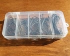50ct Black Nick Wide Gap Worm Hooks Ewg 5 0  4 0  3 0  2 0  1 0 Asst  10ea W box
