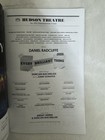 Every Brilliant Thing Signed By Daniel Radcliffe Playbill W  Inserts - 2026 Nyc