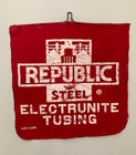Vintage Republic Steel Electrunite Tubing Red Safety Flag