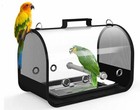 Bird Carrier Travel Bag W  Perch   Tray Breathable   Foldable For Small Animals