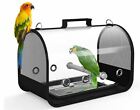 Bird Carrier Travel Cage Pet Folding Bag W  Perch   Tray For Small Pets Animals