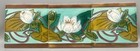  Wow Rare   Fabulous Set Of 3 Tile Art Nouveau Waterlily   5 Sets Available 1900