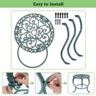 Cast Iron Plant Stand Heavy Duty Vintage Wrought Iron Flower Pot Holder  Deco   