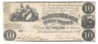 T-28 Pf-7 1861  10 Confederate Civil War Note Pmg Very Fine 25 Bright Good Color