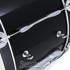 Pearl Finalist Marching Bass Drum - 28 X 14 Inch - Midnight Black