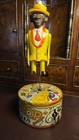 1940s Marx Be Bop Jigger Wind-up Tin Litho Toy Missing Legs It Works