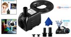 Versatile Fountain Water Pump With Quiet Design     Ideal For Fish Tanks   Ponds
