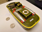 1950 s-tin  friction Toy From Japan- Pt 109 Patrol Boat 8-5  -hayashi W Sound